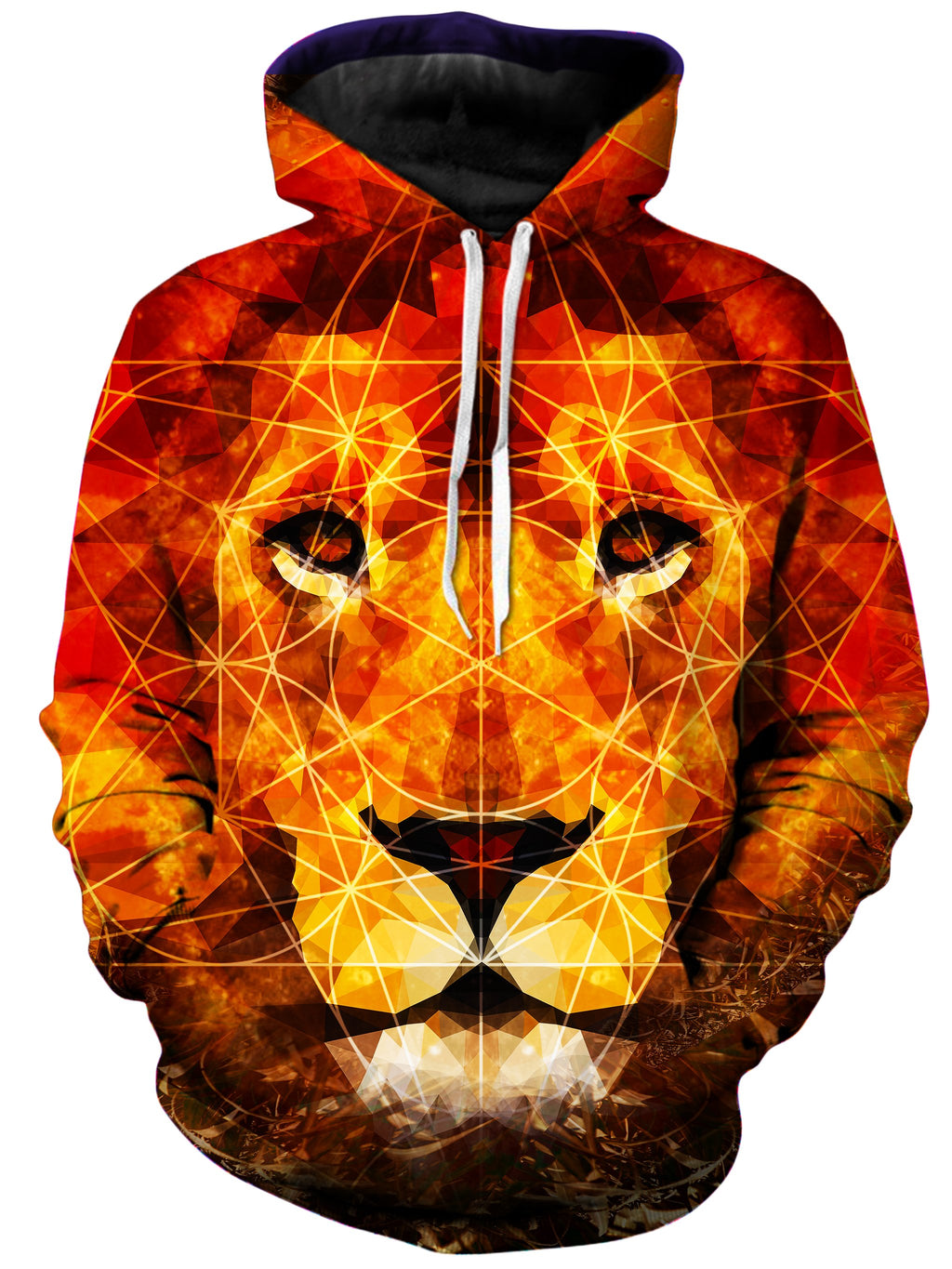 King of The Jungle Unisex Hoodie Lucid Eye Studios Epic Hoodie