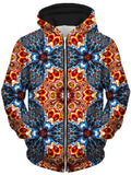 Super Nova Unisex Zip-Up Hoodie Lucid Eye Studios Epic Hoodie