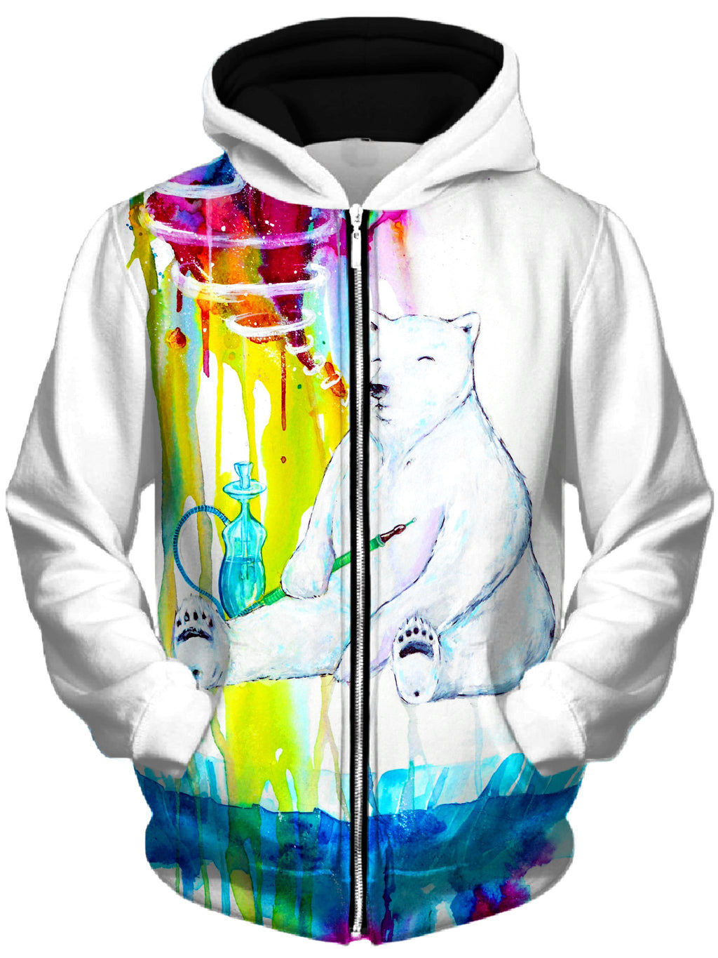 Mint Unisex Zip-Up Hoodie Marc Allante Epic Hoodie
