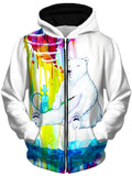 Mint Unisex Zip-Up Hoodie Marc Allante Epic Hoodie