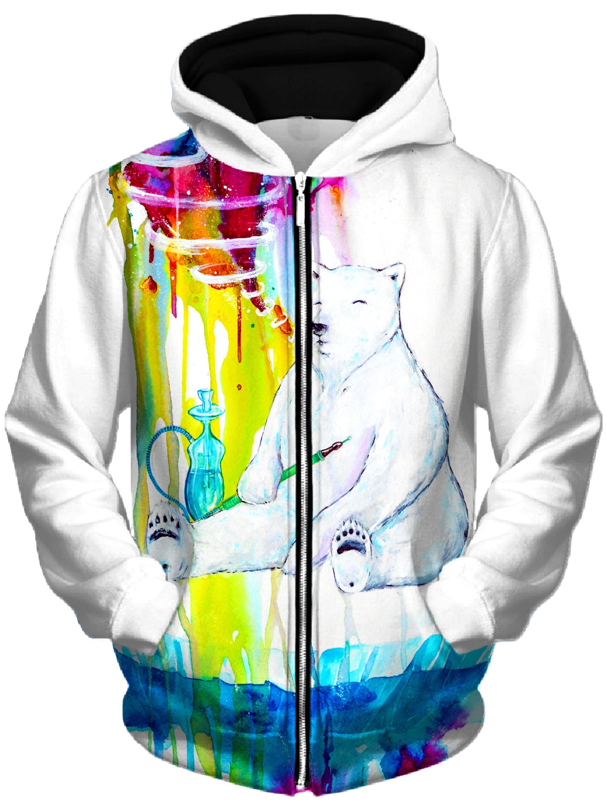 Mint Unisex Zip-Up Hoodie Marc Allante Epic Hoodie