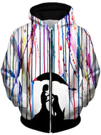 Sempre Unisex Zip-Up Hoodie Marc Allante Epic Hoodie