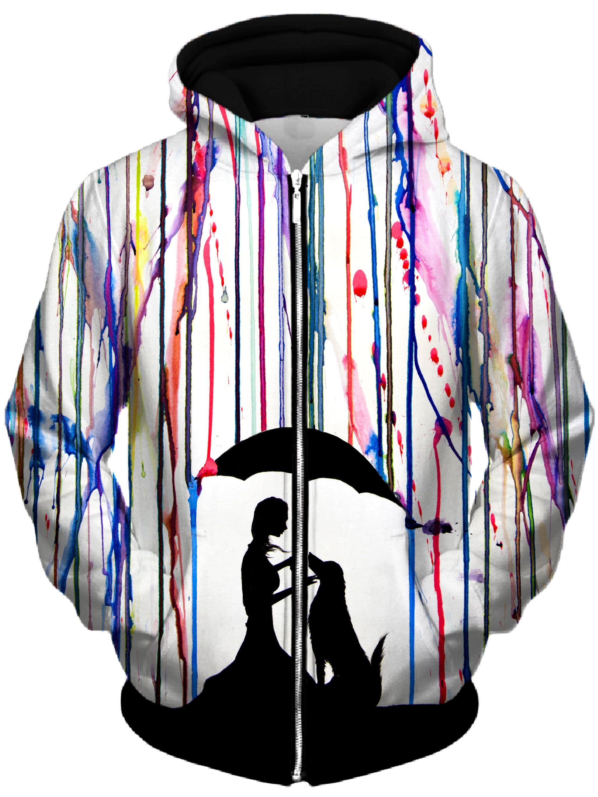 Sempre Unisex Zip-Up Hoodie Marc Allante Epic Hoodie