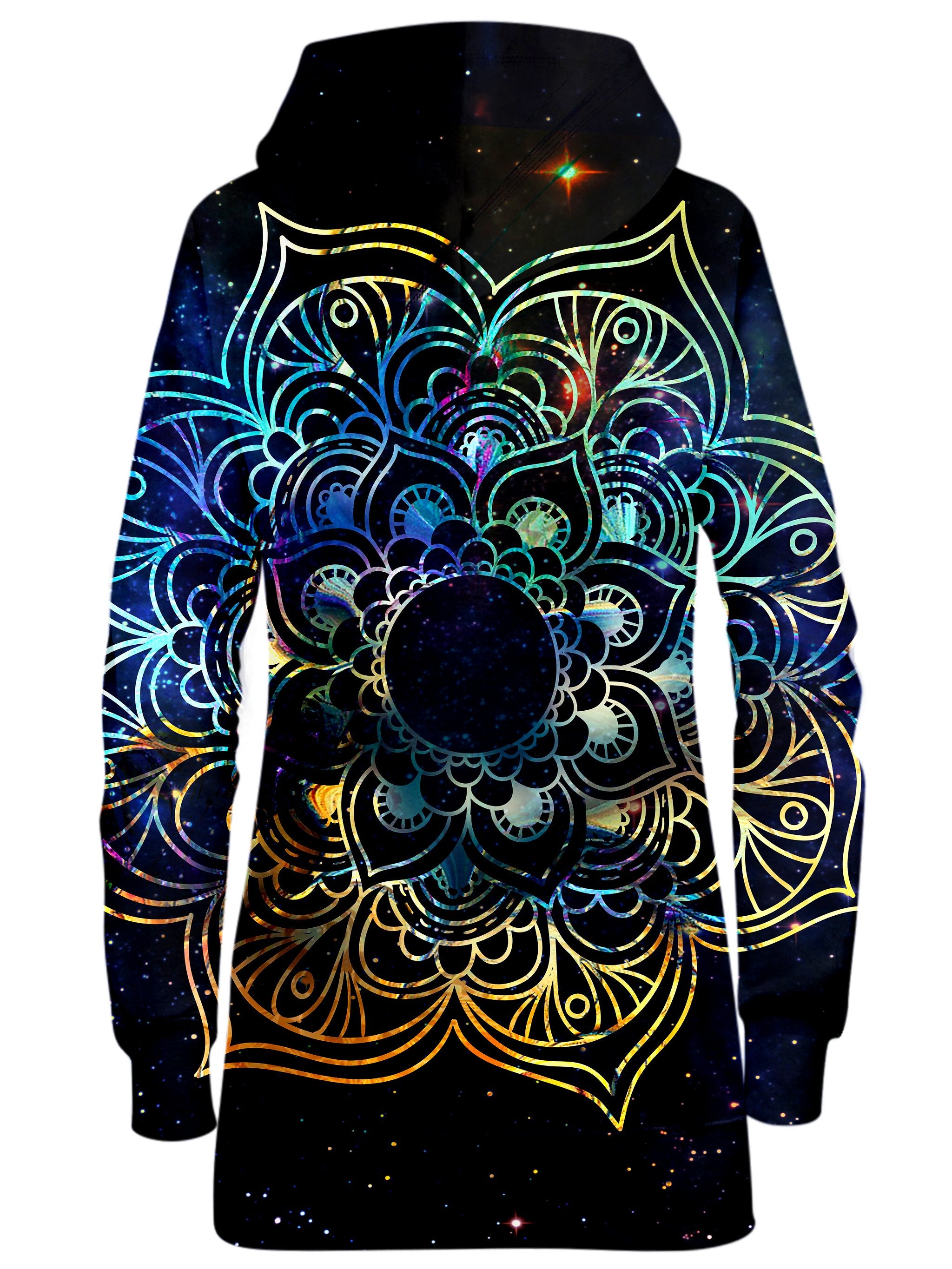 Galaxy Mandala Hoodie Dress MCAshe Spiritual Art Epic Hoodie