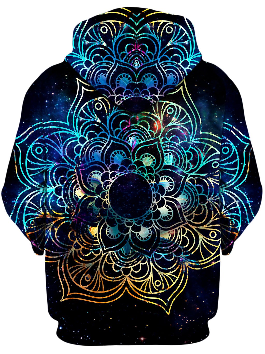 Galaxy Mandala Unisex Zip-Up Hoodie MCAshe Spiritual Art Epic Hoodie
