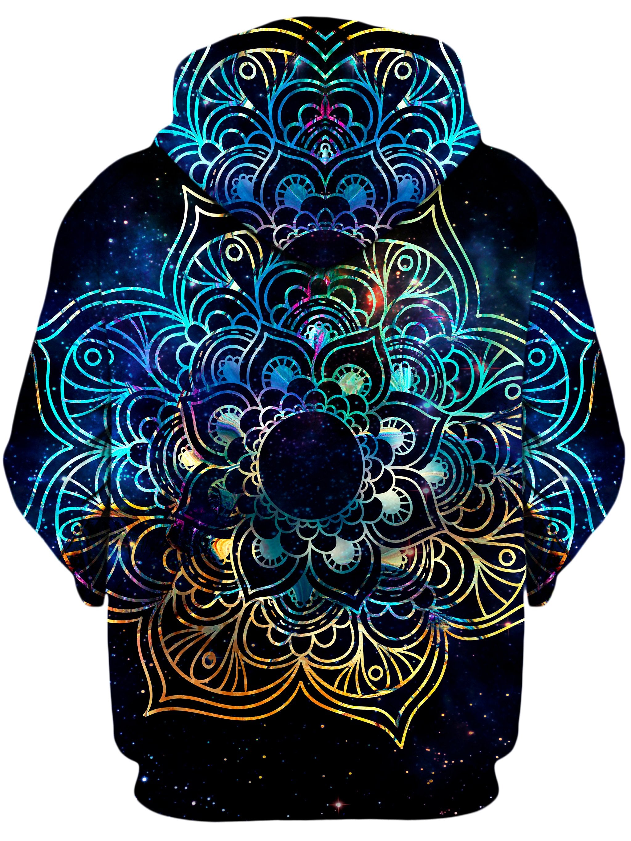 Galaxy Mandala Unisex Zip-Up Hoodie MCAshe Spiritual Art Epic Hoodie