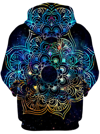 MCAshe Spiritual Art - Galaxy Mandala Unisex Zip-Up Hoodie