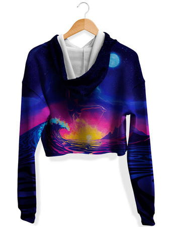 Noctum X Truth - Poi Goddess Fleece Crop Hoodie