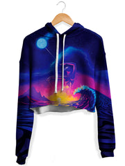 Poi Goddess Fleece Crop Hoodie