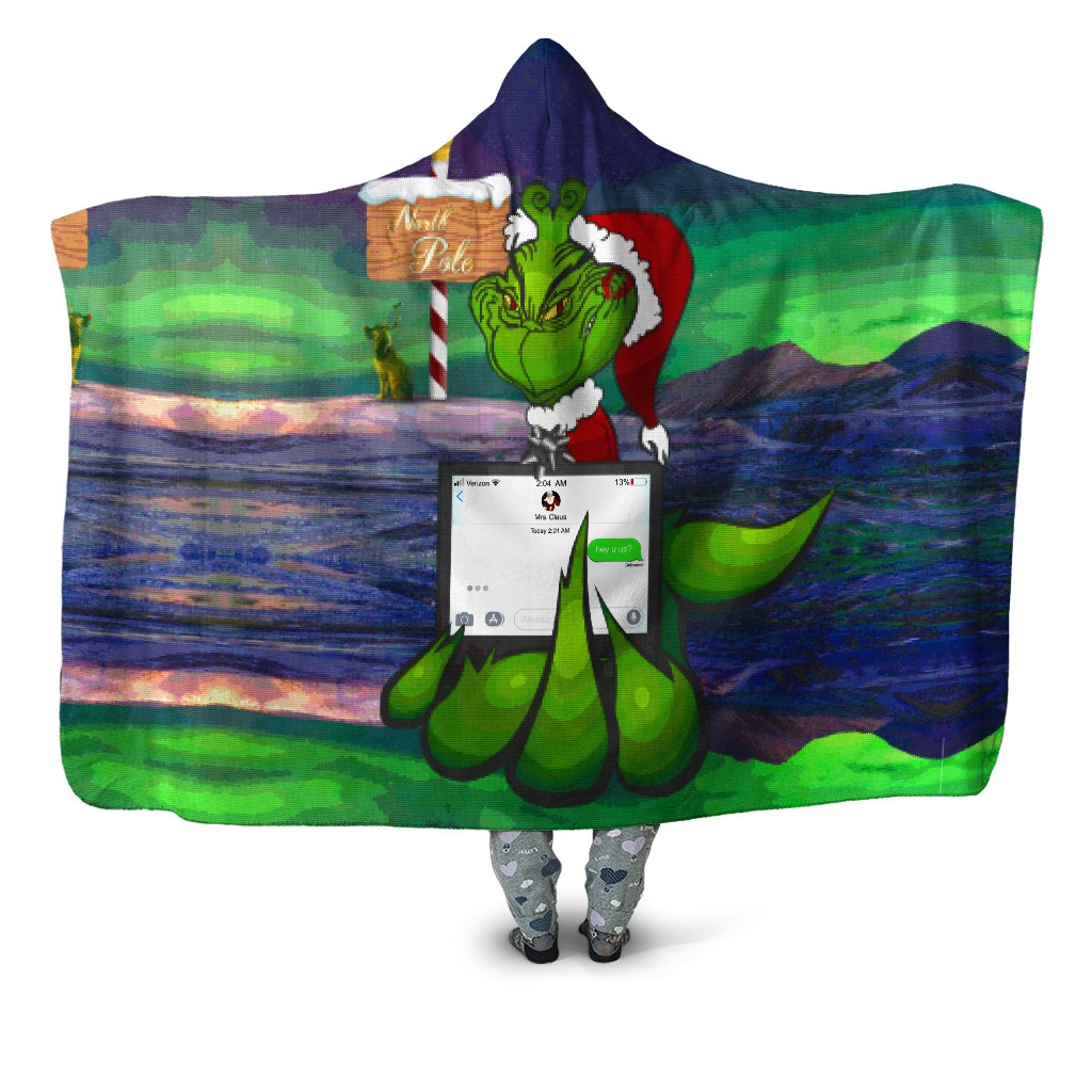 Savage Grinch Hooded Blanket Noctum X Truth Epic Hoodie