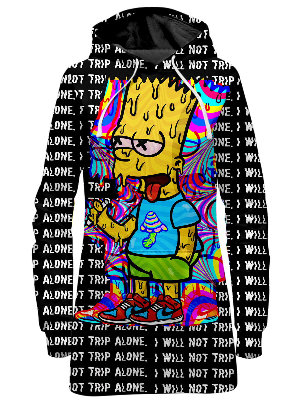 Tripping With Him Hoodie Dress Noctum X Truth Epic Hoodie