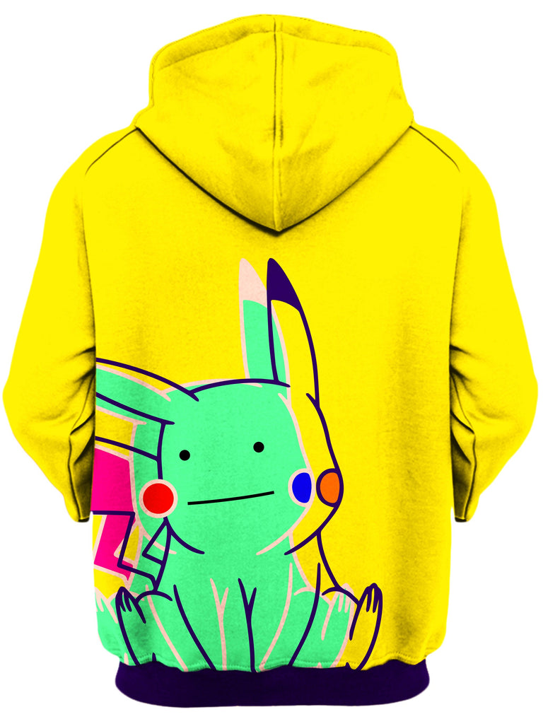 Ditto Pikachu Unisex Zip-Up Hoodie, Noctum X Truth, T6 - Epic Hoodie