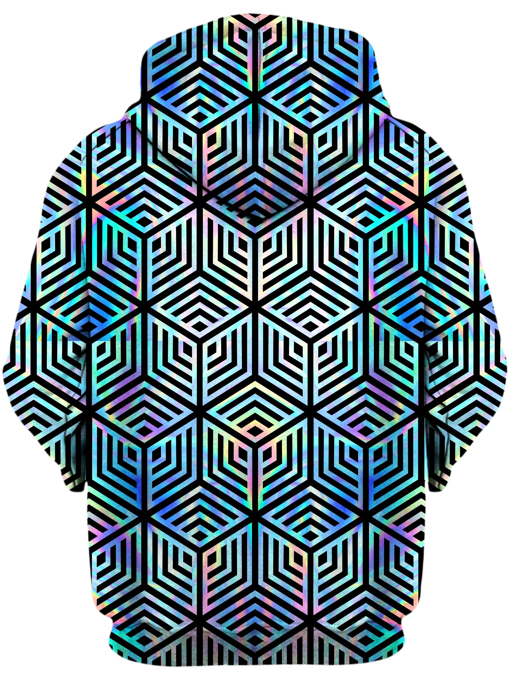 Holographic Hexagon Unisex Hoodie Noctum X Truth Epic Hoodie