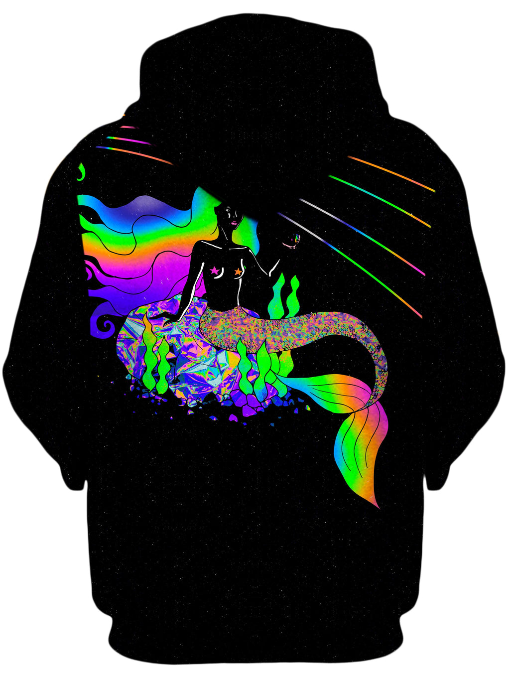 Neon Mermaid Unisex Hoodie Noctum X Truth Epic Hoodie
