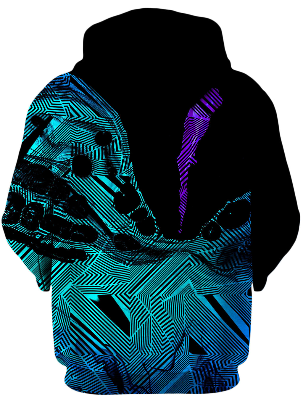 Primordial Flow Purple Unisex Hoodie Noctum X Truth Epic Hoodie