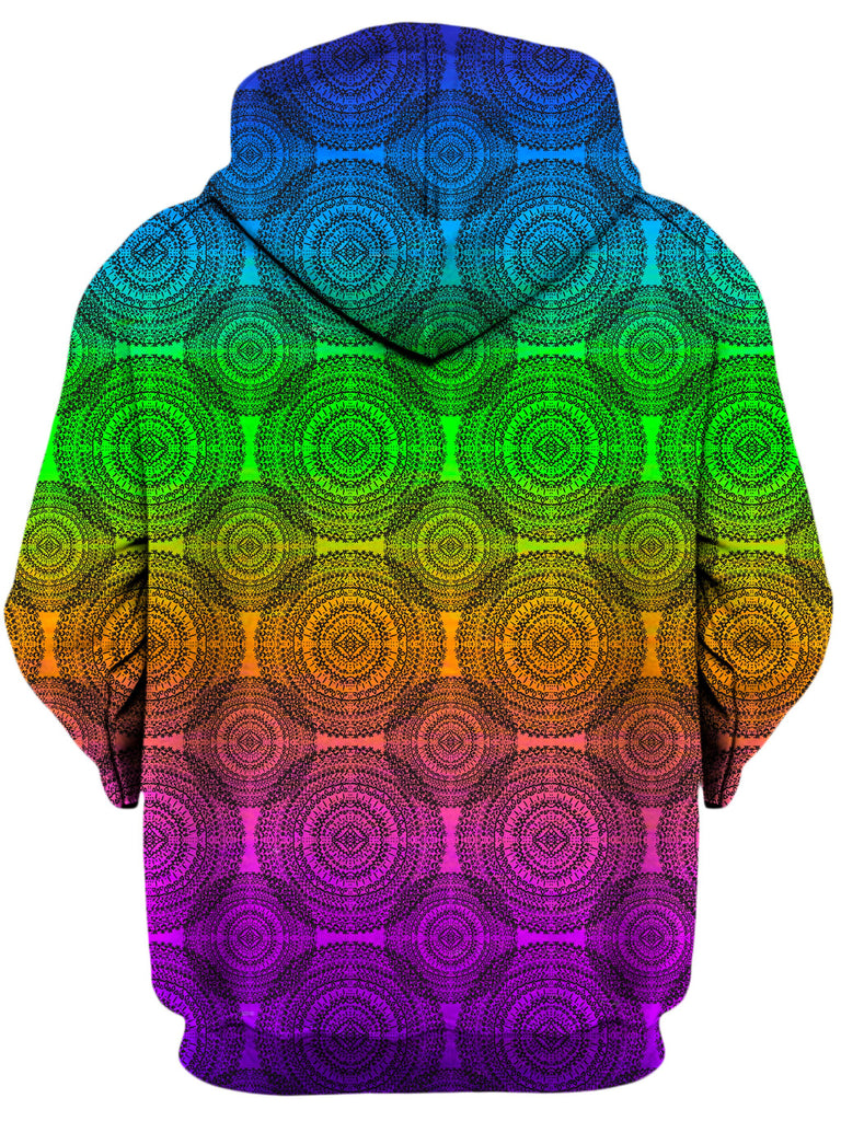 Rainbow Mandala Unisex Hoodie