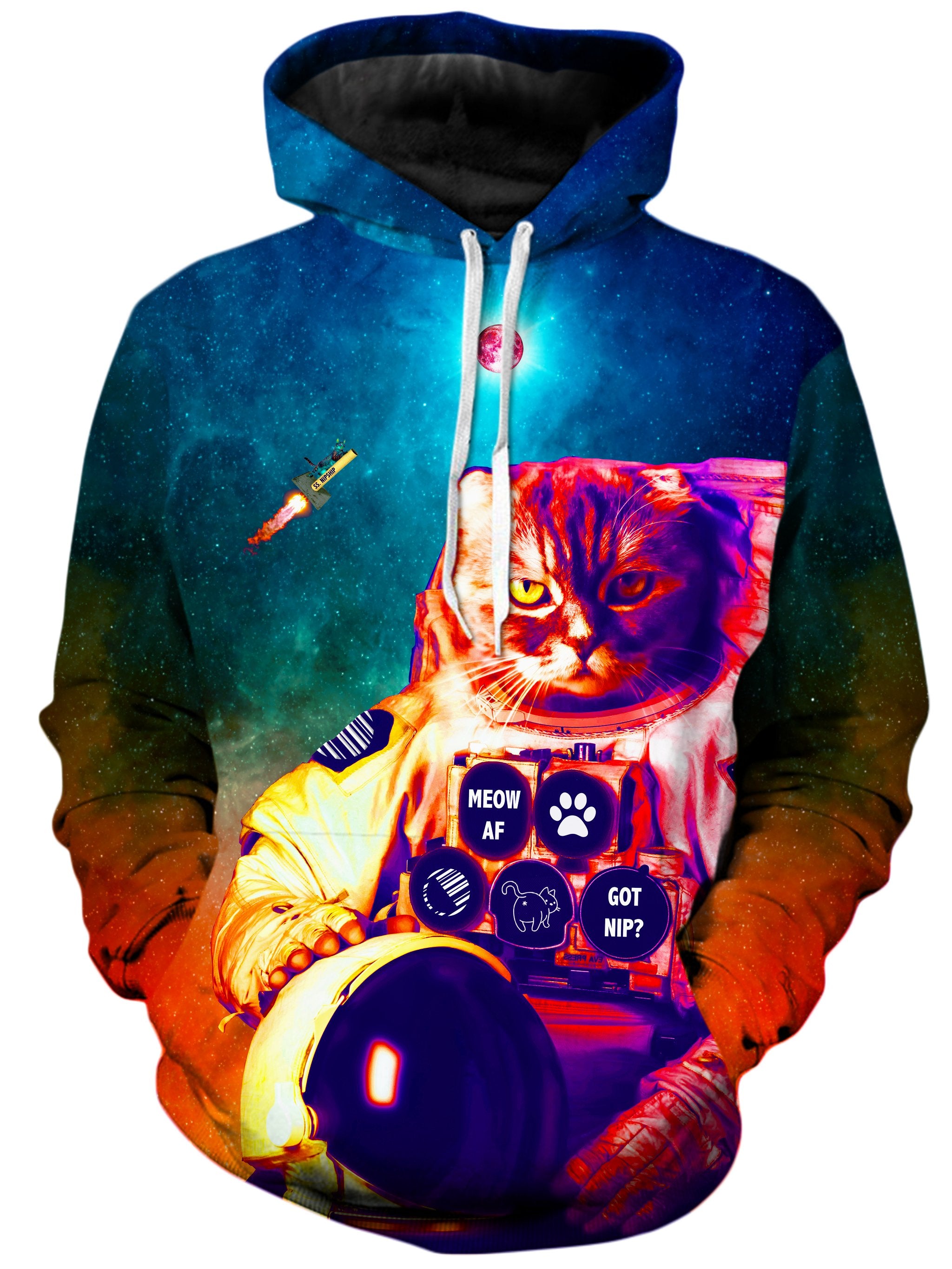 Catstronaut Unisex Hoodie, Noctum X Truth, T6 - Epic Hoodie
