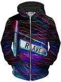 R Avenue Unisex Zip-Up Hoodie Noctum X Truth Epic Hoodie