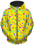 Happy Tabs Unisex Zip-Up Hoodie Noctum X Truth Epic Hoodie