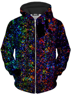 Noctum X Truth - Lightning Rainbow Unisex Zip-Up Hoodie