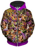 Purple Stuff Unisex Zip-Up Hoodie Noctum X Truth Epic Hoodie