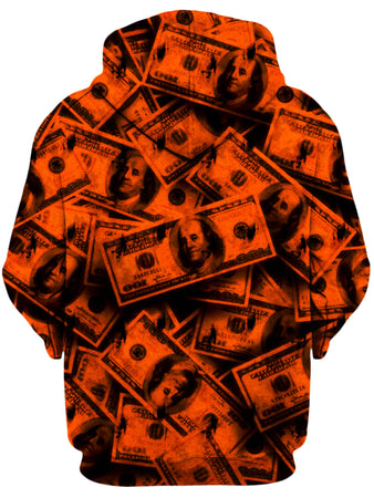 Big Tex Funkadelic - Orange Grunge Money Unisex Hoodie