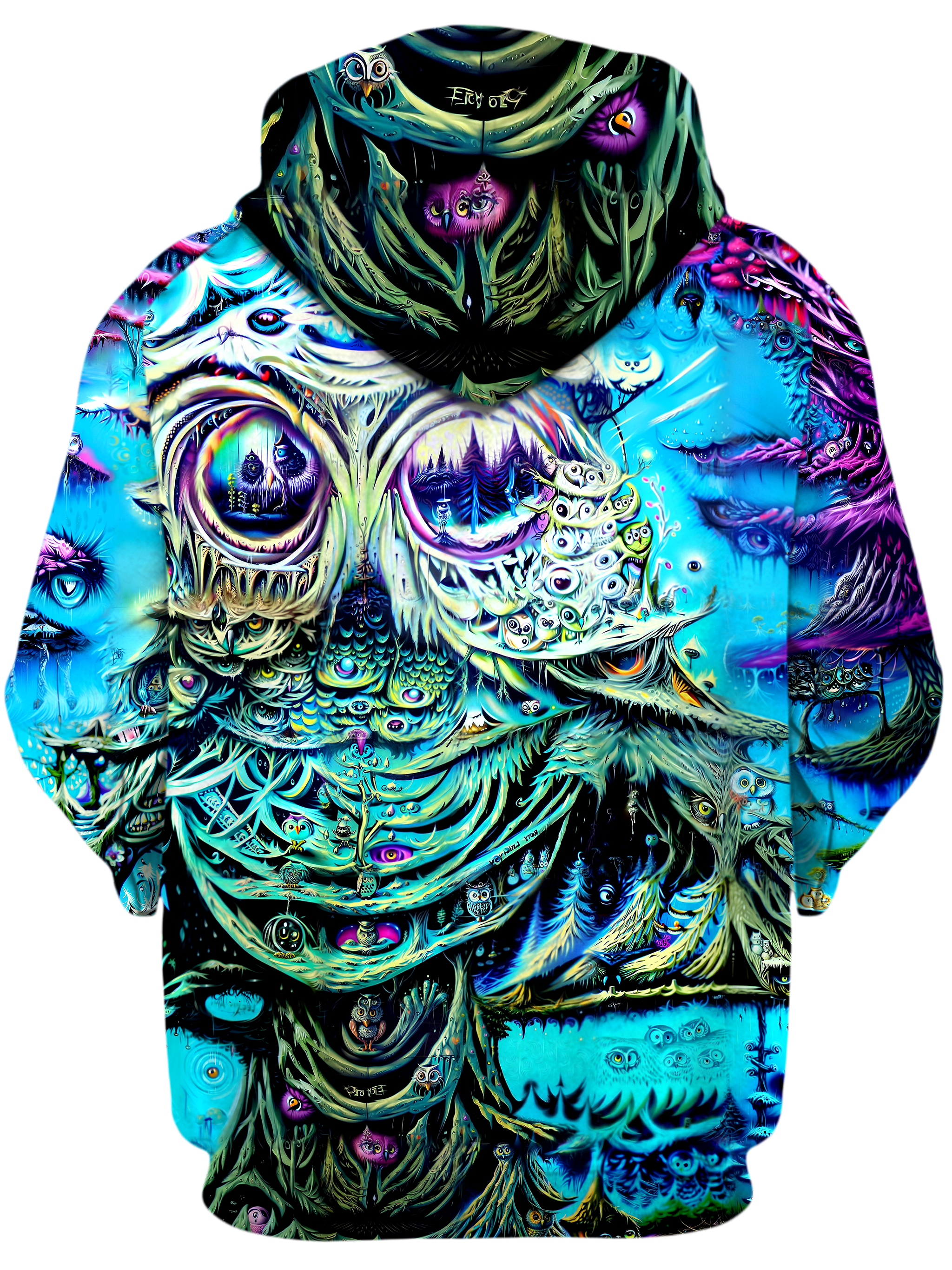 Owl Nest Unisex Zip-Up Hoodie Noctum X Truth Epic Hoodie