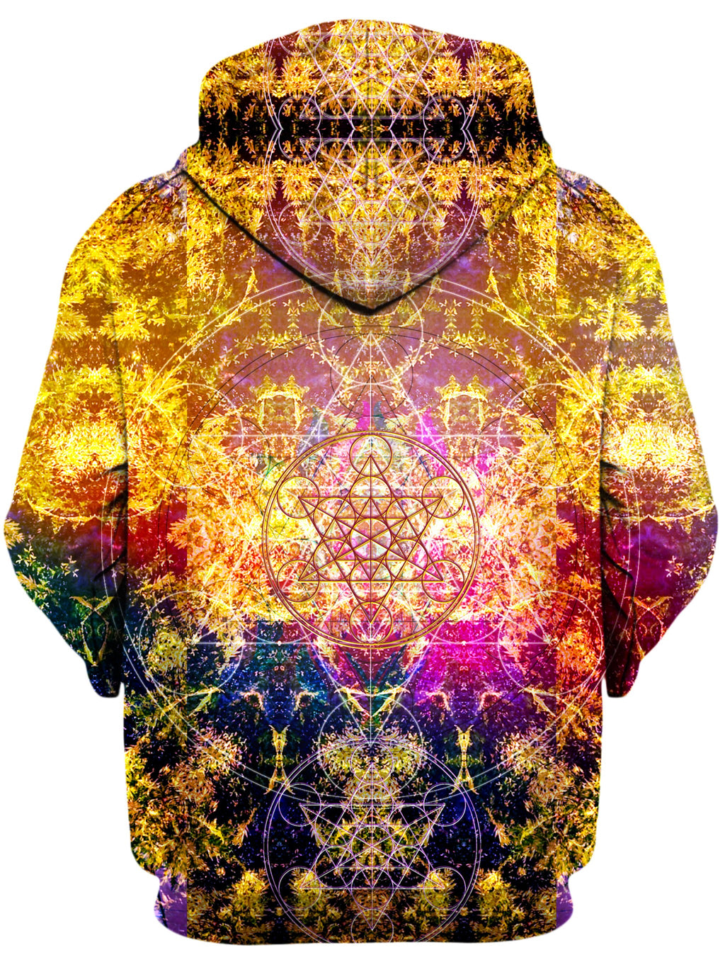Pineal Metatron Unisex Zip-Up Hoodie Set 4 Lyfe Epic Hoodie