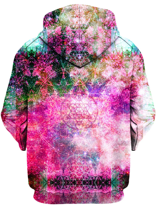 Pineal Metatron Galaxy Unisex Zip-Up Hoodie Set 4 Lyfe Epic Hoodie