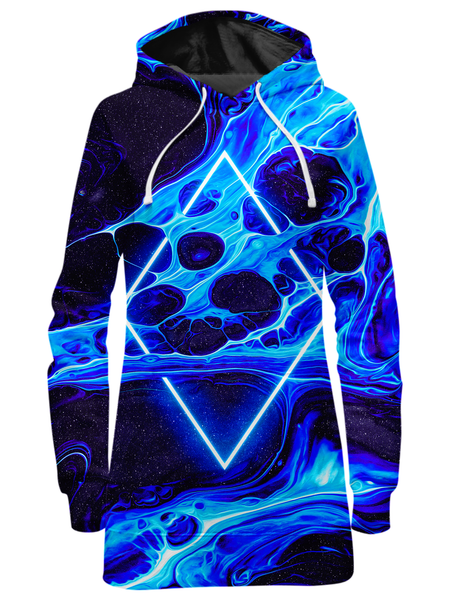 Noctum X Truth - Portal Home Blue Hoodie Dress