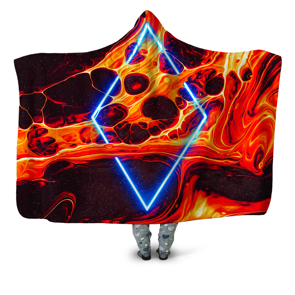 Noctum X Truth - Portal Home Orange Hooded Blanket
