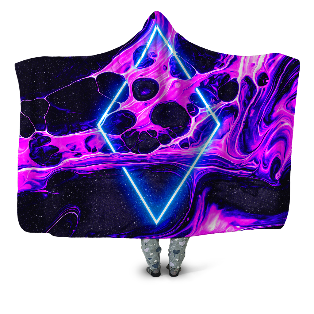 Noctum X Truth - Portal Home Pink Hooded Blanket