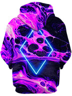 Portal Home Purple Unisex Zip-Up Hoodie Noctum X Truth Epic Hoodie