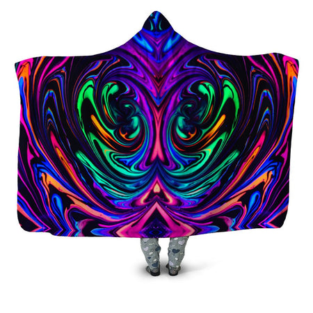 Psychedelic Pourhouse - Cosmic Dream Hooded Blanket