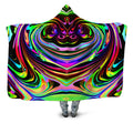 Cosmic Swirl Hooded Blanket Psychedelic Pourhouse Epic Hoodie