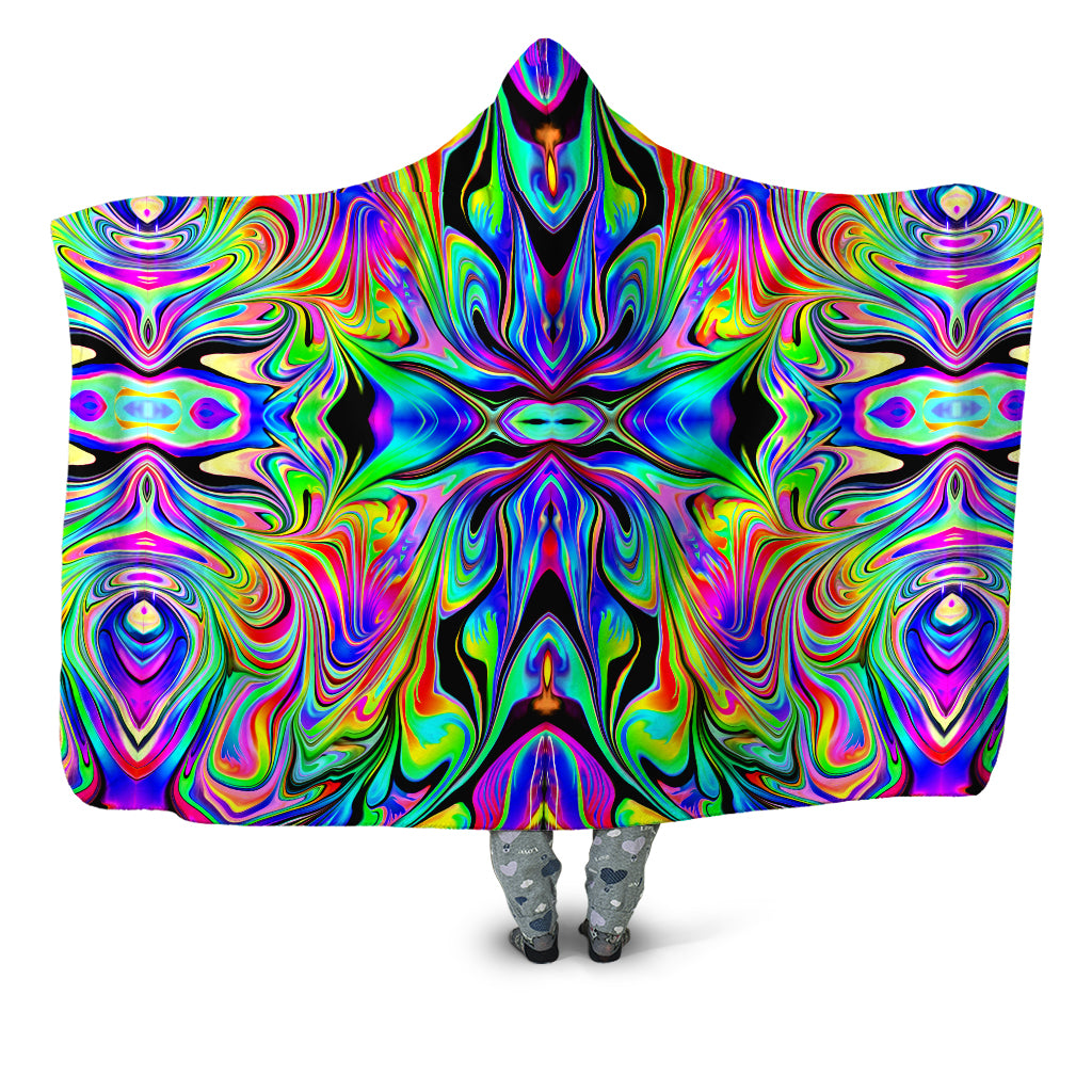 Macro Dose Hooded Blanket Psychedelic Pourhouse Epic Hoodie