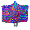 Sonic Blooming Hooded Blanket Psychedelic Pourhouse Epic Hoodie