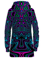 Fractal River Hoodie Dress Psychedelic Pourhouse Epic Hoodie