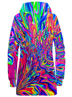 Sonic Blooming Hoodie Dress Psychedelic Pourhouse Epic Hoodie