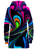 Synesthesia Hoodie Dress Psychedelic Pourhouse Epic Hoodie