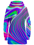 Tangerine Dream Hoodie Dress Psychedelic Pourhouse Epic Hoodie