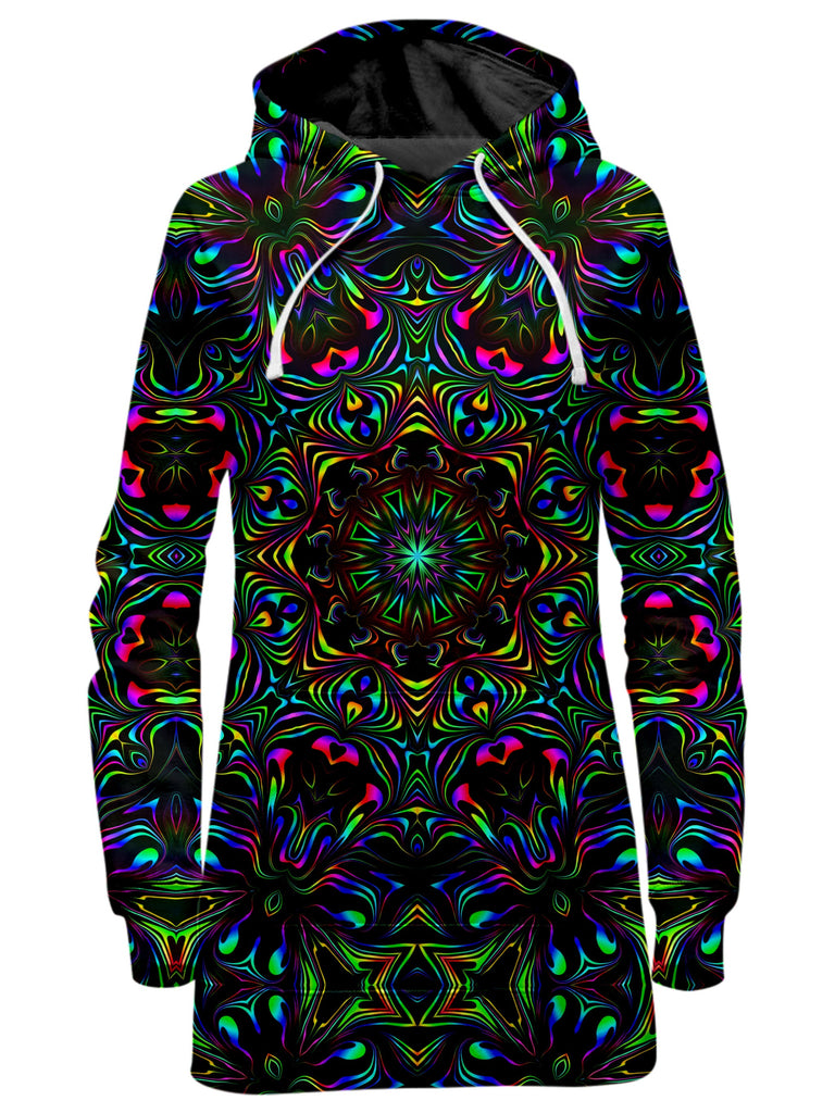 Psychedelic Pourhouse - Kaleidoscope Eyes Hoodie Dress