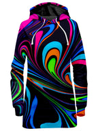 Synesthesia Hoodie Dress Psychedelic Pourhouse Epic Hoodie