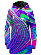 Tangerine Dream Hoodie Dress Psychedelic Pourhouse Epic Hoodie