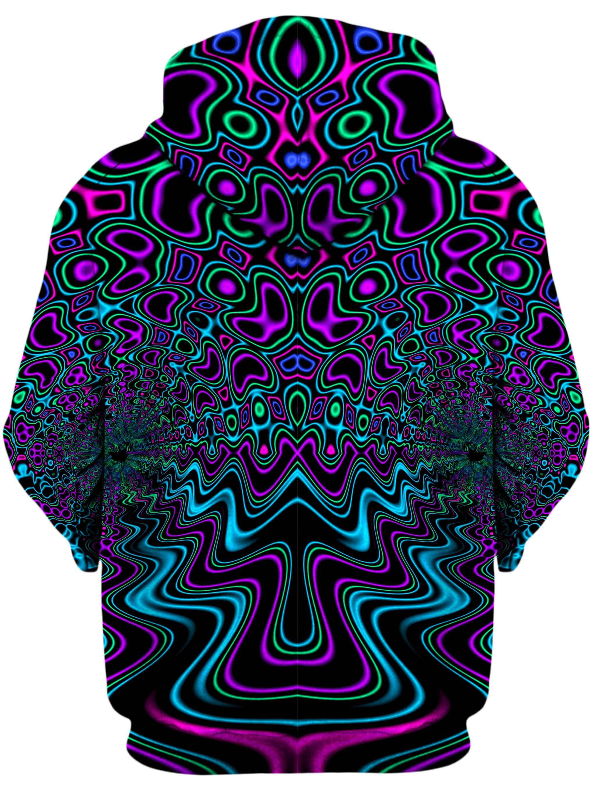 Fractal River Unisex Hoodie Psychedelic Pourhouse Epic Hoodie
