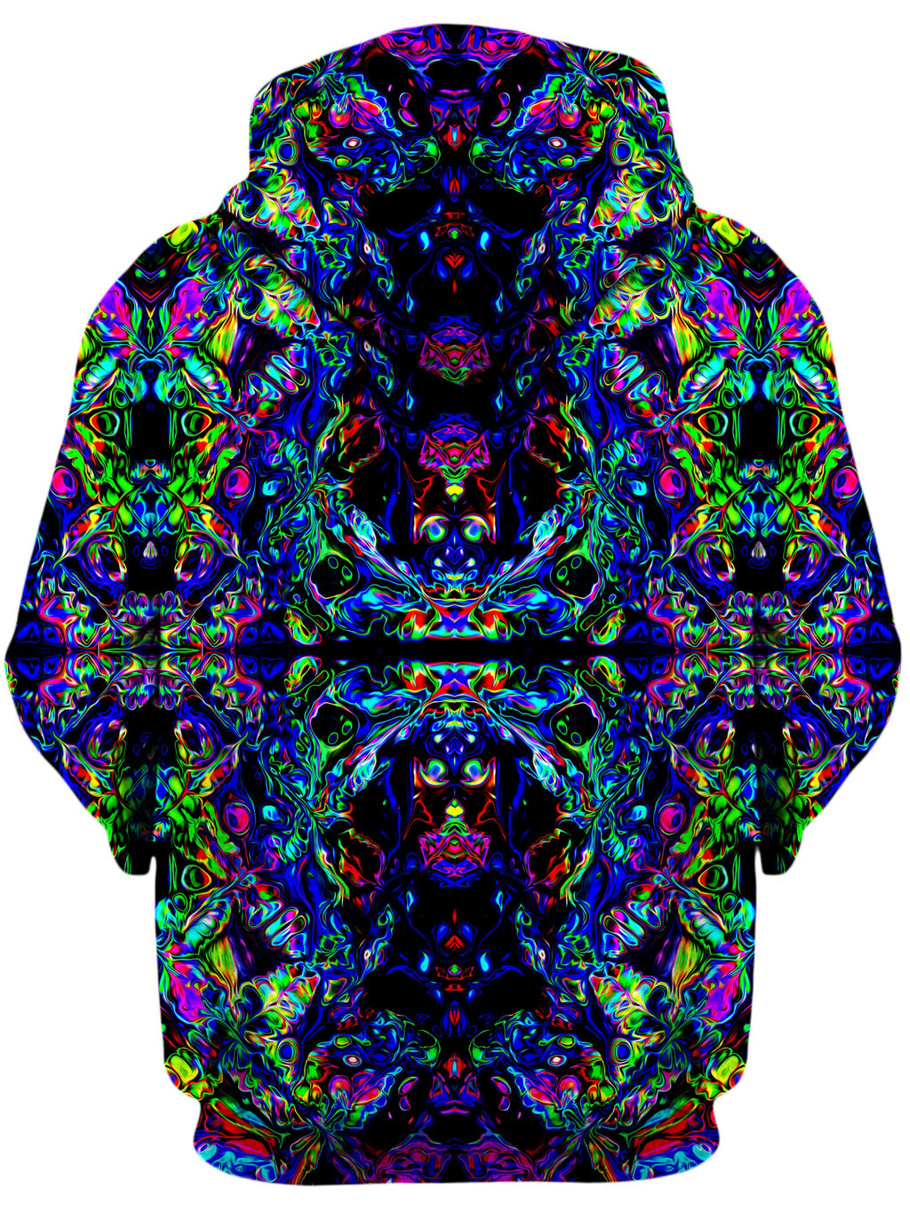 Glitch Portal Unisex Hoodie Psychedelic Pourhouse Epic Hoodie