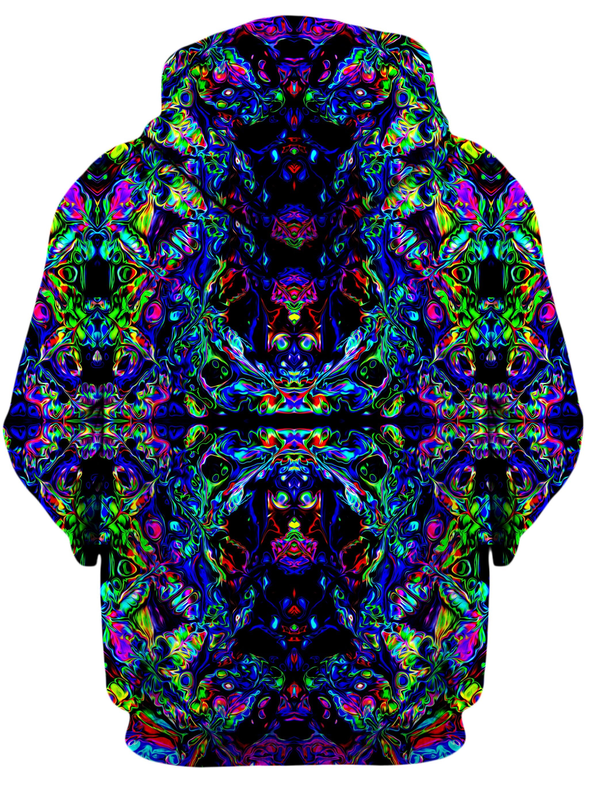 Glitch Portal Unisex Hoodie Psychedelic Pourhouse Epic Hoodie