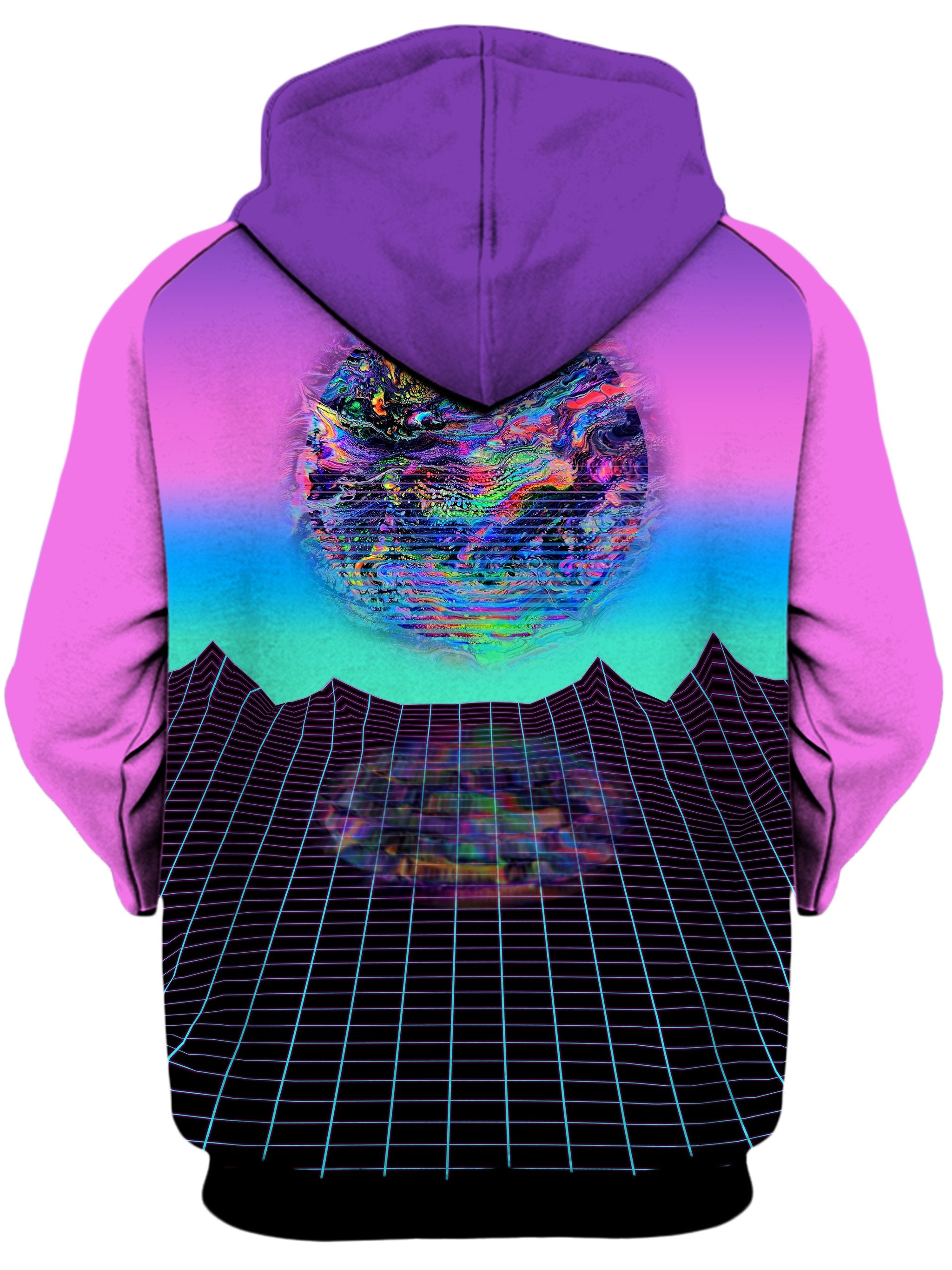 Psychedelic Outrun Unisex Hoodie Psychedelic Pourhouse Epic Hoodie