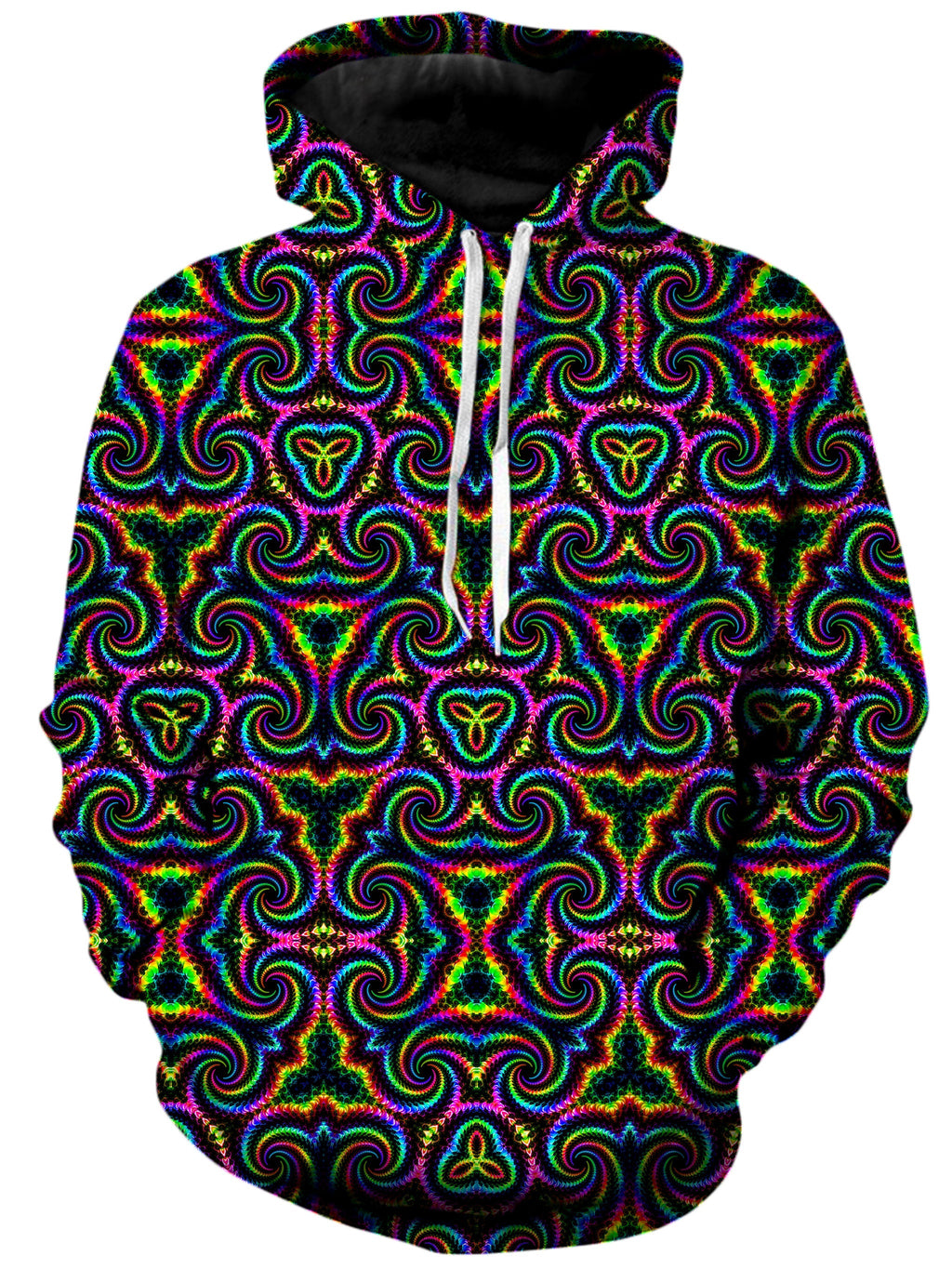 Kaleidoscope Flow Unisex Hoodie Psychedelic Pourhouse Epic Hoodie