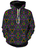 Kaleidoscope Flow Unisex Hoodie Psychedelic Pourhouse Epic Hoodie
